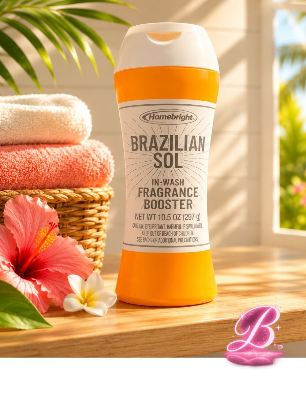 Brazilian Sol Laundry Fragrance Booster - NWT